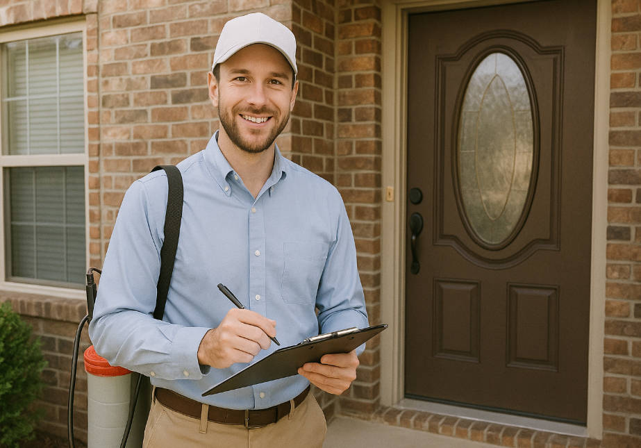 Pest Control in Athens, GA service being performed